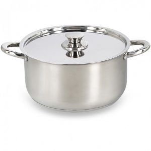 bateria de cocina de 8 piezas acero inox 460 8ss wens 1