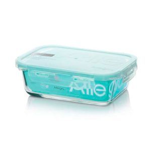 Contenedor Hermético de Vidrio Rectangular 750ml - Allegra
