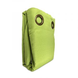 Combo Cortina Rústico Argolla 8 Piezas / Verde - Doral