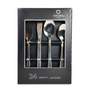 Cuchillería 24 piezas Juego Perlado Newcastle - Krons