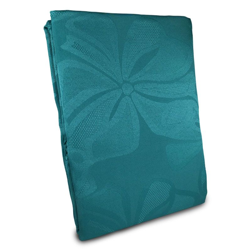 Mantel Jacquard Texturizado Premium Azul Petróleo - Doral