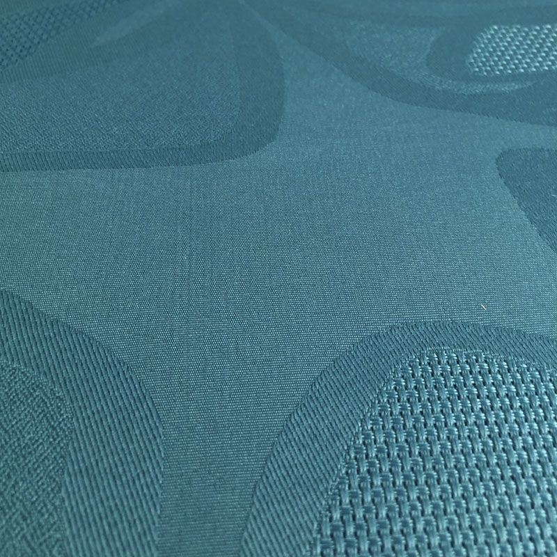 Mantel Jacquard Texturizado Premium Azul Petróleo - Doral - Imagen 2
