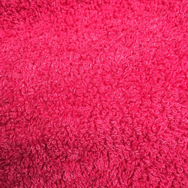 Set de 4 Toallas Jacquard Bordada / Crudo Fucsia - Doral - Imagen 9