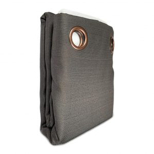 Combo Cortina Bárbara 8 Piezas / Gris Oscuro - Masel