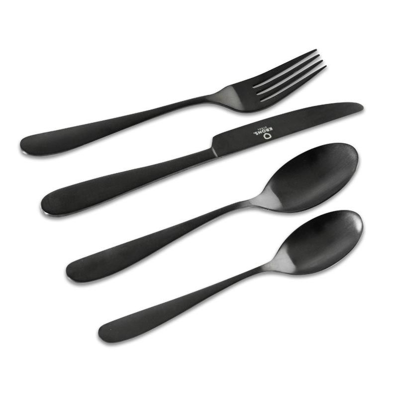 Cuchillería de Mesa 24 piezas Black - Krons