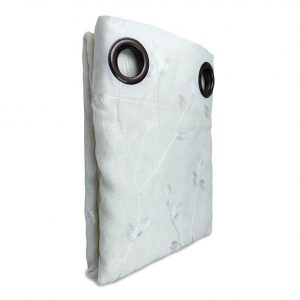 Set Cortina Velo Argolla Teresita / Blanco - Masel