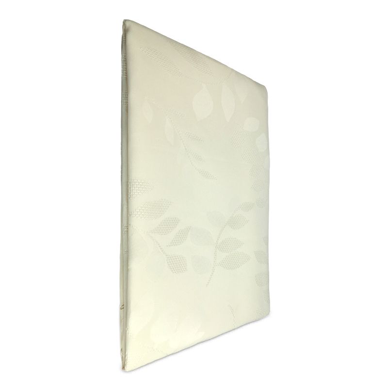 Mantel Jacquard Texturizado Silver / Crudo - Doral