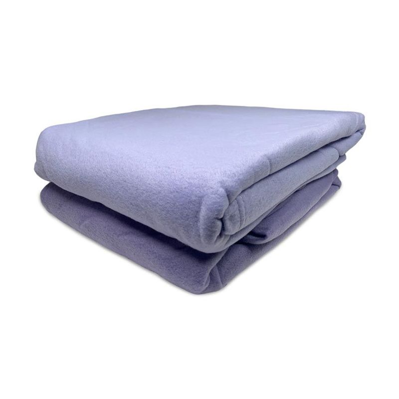 Sábanas de Polar Bicolor 1.5 Plazas Morado - Andes