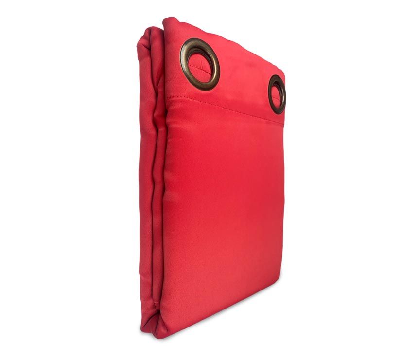 Juego Cortina Victoria Black Out 2 Paños / Rojo - Doral