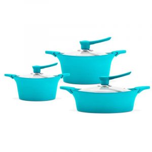 Batería de Cocina Aluminio 6 Piezas / Calipso - Bohlier