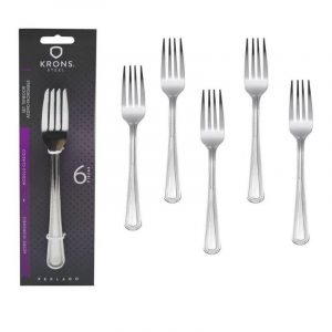 Set de 6 Tenedores Blister Perlado - Krons