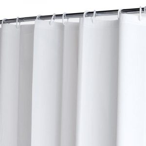 Forro de Cortina para Baño / Blanco - Zahr