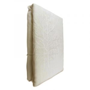 Velos Bordados Jazmín Árbol Set 2  Piezas / Crudo - Jovial