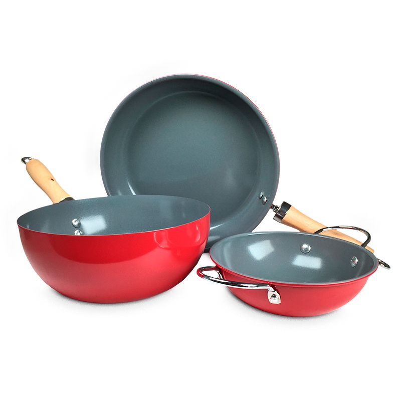 Set de Cocina Family Cook / Rojo - Doral