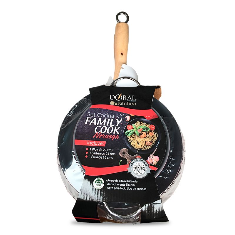 Set de Cocina Family Cook / Rojo - Doral - Imagen 6