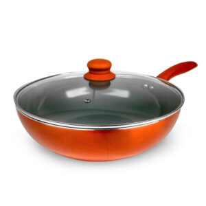 Wok Montecarlo de Titanio 26 cm / Salmón - Doral