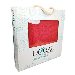 Toallas Silver Set de 2 Piezas / Rojo - Doral