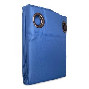Cortinas Microfibra Blackout 2 piezas / Azul - Masel