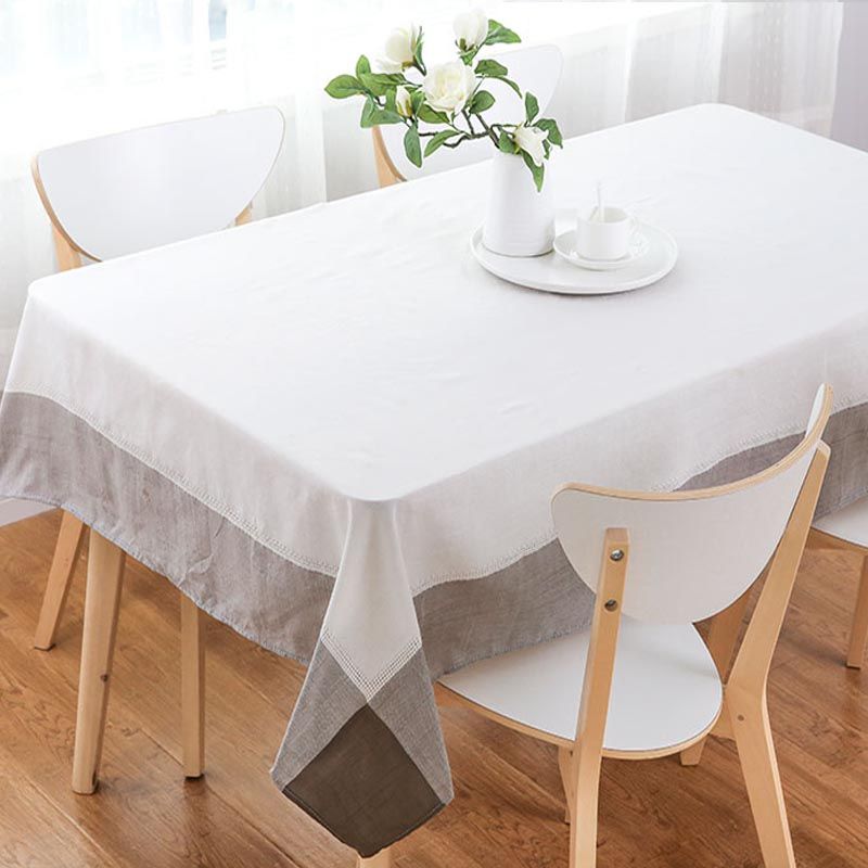 Mantel Linenlook 150x210 cm / Crudo Bordado - Doral