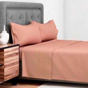 Sábanas 144 Hilos Broderie Amalia / Damasco - Doral