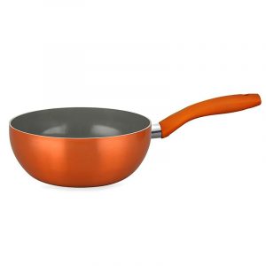 Wok Montecarlo de Titanio 22 cm Salmón - Doral