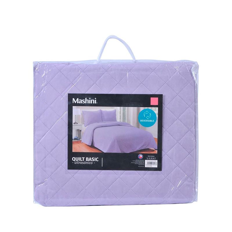 Quilt Cordoba 2 Plazas / Lila - Mashini - Imagen 2