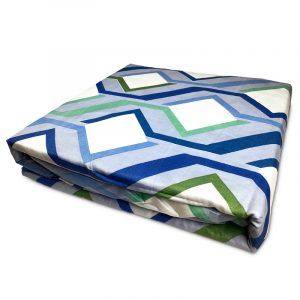 Sábanas Micro Piel Durazno 1.5 plazas Mosaico - Doral