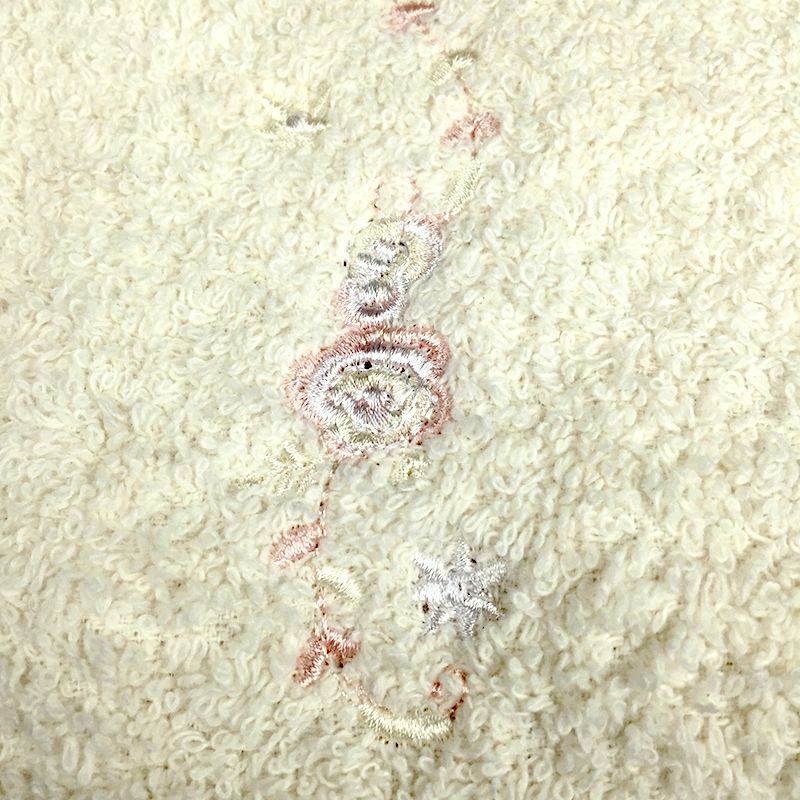 Set de Toallas Julieta Bordada Macramé / Crudo - Doral - Imagen 3