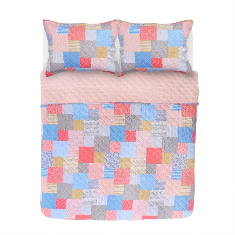 Quilt Cosido Patchwork 1.5 Plazas / Géminis - Mashini - Imagen 3