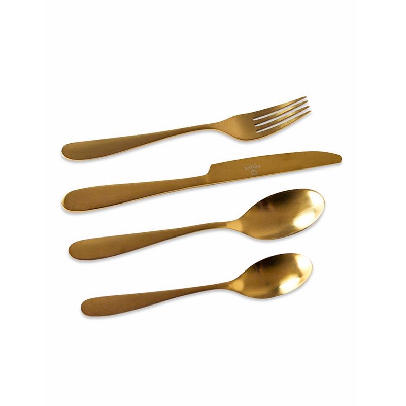 Cuchillería de Mesa 24 piezas / Gold - Krons - Imagen 2