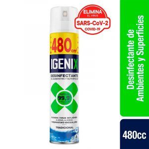 Desinfectante en Aerosol 480cc / Tradicional - Igenix