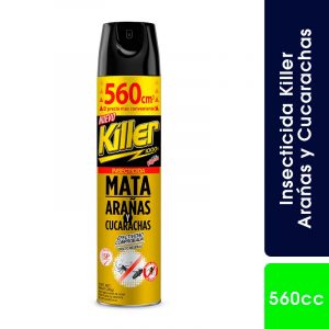 Insecticida en Aerosol 560 cc / Mata Arañas y Cucarachas- Killer