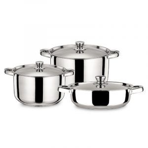 Batería de Cocina Línea Málaga de 6 piezas - Doral | BUALE