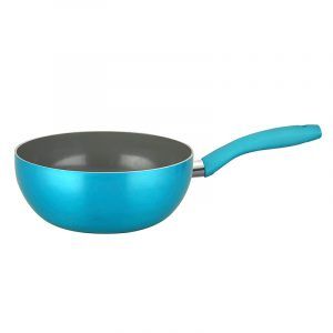Wok Montecarlo de Titanio 22 cm / Azul - Doral