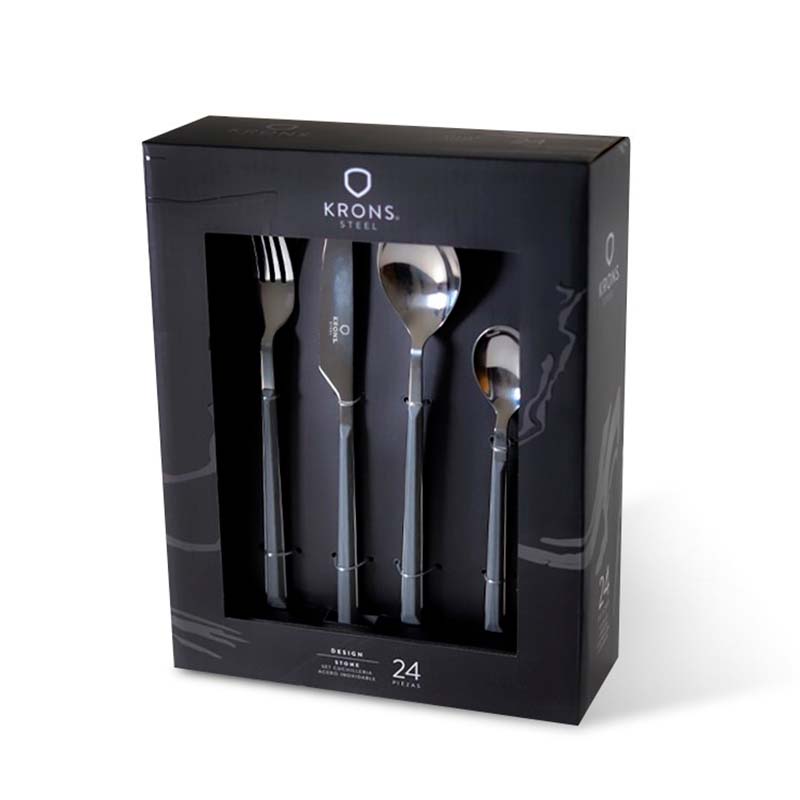 Set Cuchillería 24 piezas Stone - Krons