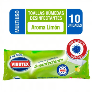 Trapero Húmedo Desinfectante para piso / Limón - Virutex