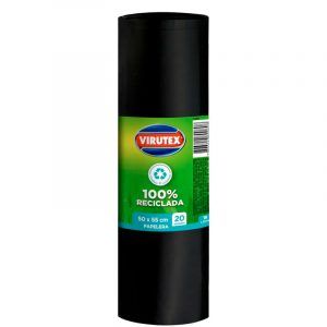 VIRUTEX ILKO Bolsas de Basura Ecorollo 50x55 20U Virutex