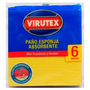 Paño Esponja Ultra Absorbente 6 und - Virutex