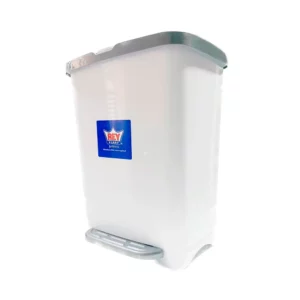 Basurero Pedal 25 LT  Blanco - Rey Plast