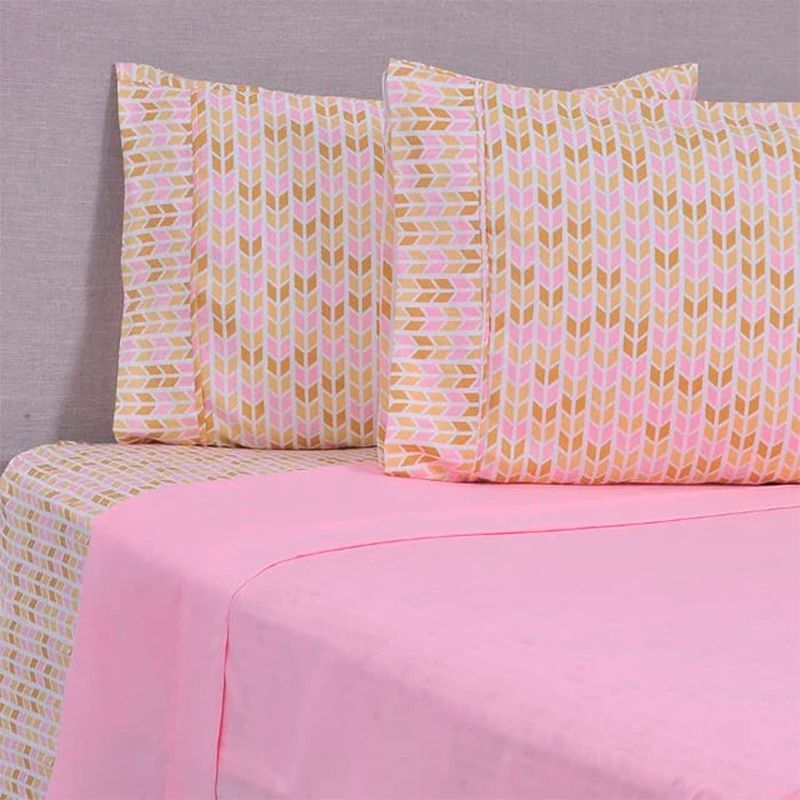 Set 2 Sábanas 1.5 Plazas Plumetti / Amapola - Mashinni