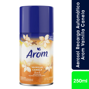Repuesto Ambientador Automático 250cc / Vainilla Canela - Arom