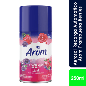 Repuesto Ambientador Automático 250cc / Frambuesa Berries - Arom