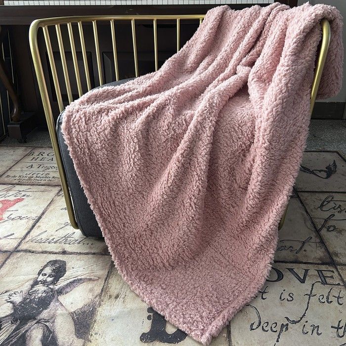 Manta Sherpa Illusións / Rosa - Idetex