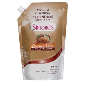 Jabón Chocolate Almendras Doypack 750ml - Simond´s