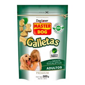 Galletas Para Perro Adulto / Menta - Master Dog