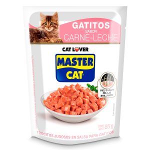 Trocitos Jugosos / Carne Leche- Master Cat