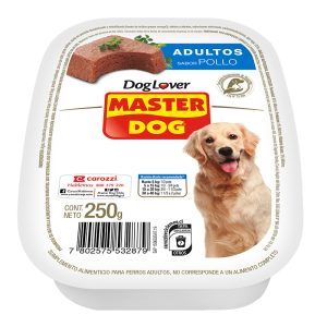 Paté Para Perros Adultos 250 gr / Pollo - Master Dog