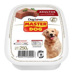 Paté Para Perros Adultos 250 gr / Carne - Master Dog