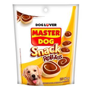 Snack Para Perros Adultos 50 gr / Rollitos - Master Dog