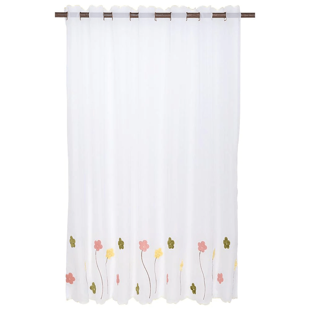 Velo Bordado para Cocina / Petunias - Jovial